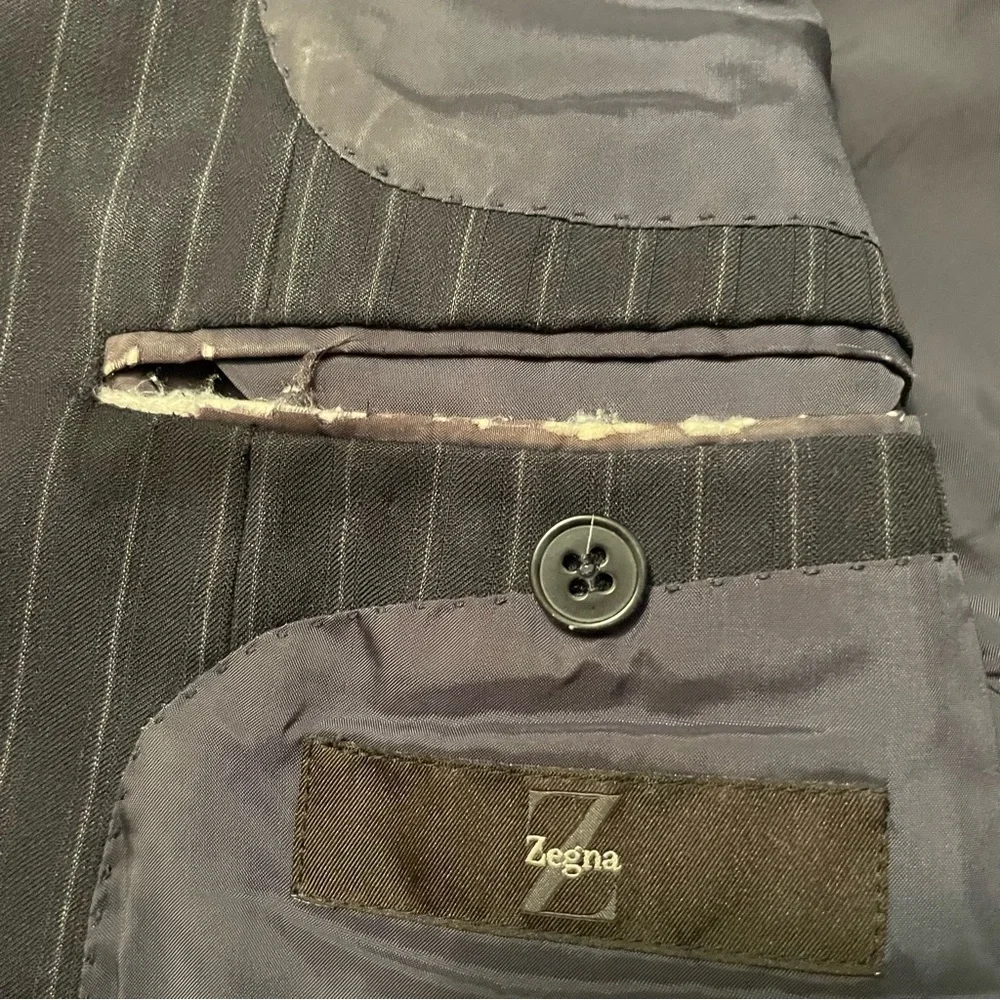 Z Zegna notched lapel